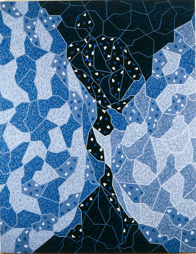 Représentation visuelle d'un art fractal